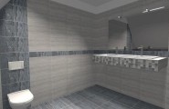 3D fürdőszobai látványtervezés